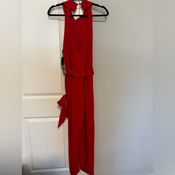 RACHEL Rachel Roy Vibrant Red Jumpsuit | New with Tags - Picture 12 of 12